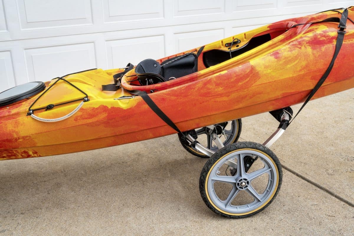 Suspenz Stowable Kayak Airless Cart